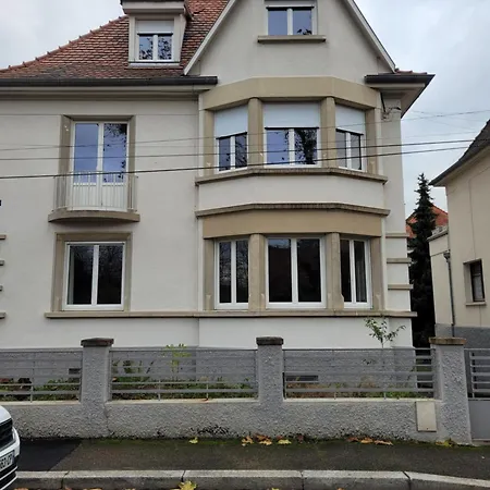 Le Cocon D'Emma, Appartement Bourgeois Avec Terrasse, Et Parking Gratuit Dans Maison De Maitre Strasbourg Exterior photo