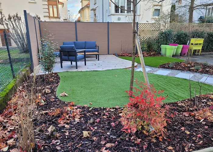 Le Cocon D\'Emma, Appartement Bourgeois Avec Terrasse, Et Parking Gratuit Dans Maison De Maitre